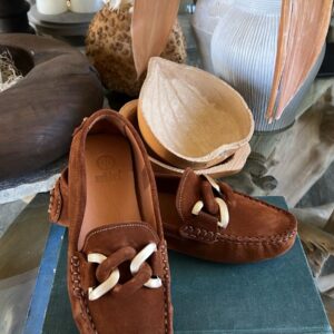 The Sienna Fringe Moccasin