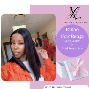 16” HQ PERUVIAN STRAIGHT 5x5 UNIT