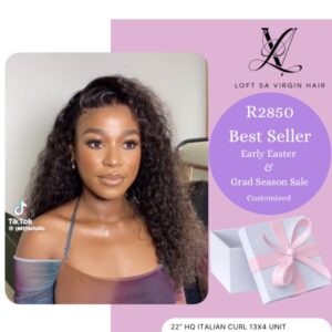 22” HQ ITALIAN CURL 13x4 UNIT