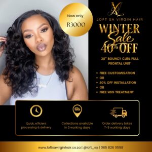 20" Bouncy Curl Full Frontal Unit