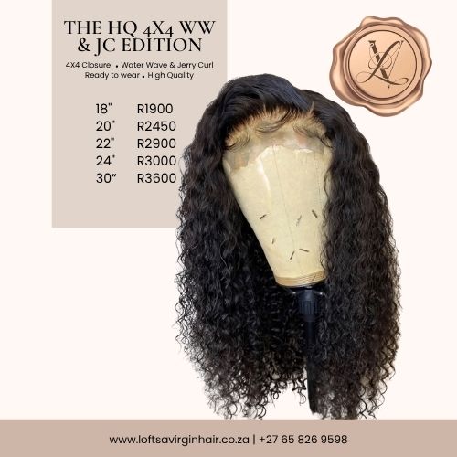 The HQ 4X4 Water Wave Jerry Curl Edition